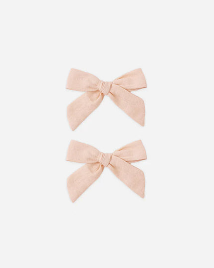 Bows, Set Of 2 | Blush | Rylee & Cru
