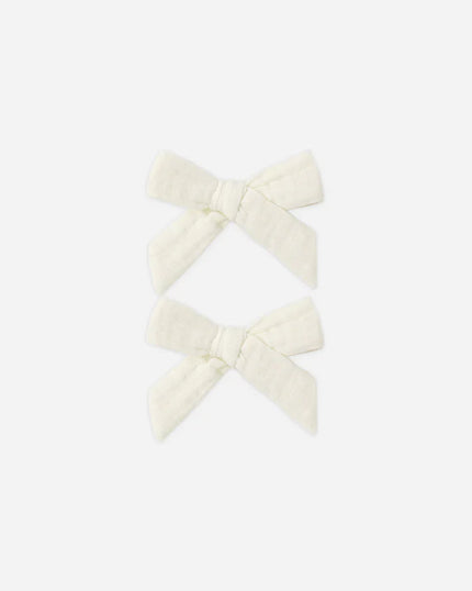 Bows, Set Of 2 | Ivory | Rylee & Cru