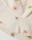 Bucket Hat | Embroidered Daisies | Rylee & Cru