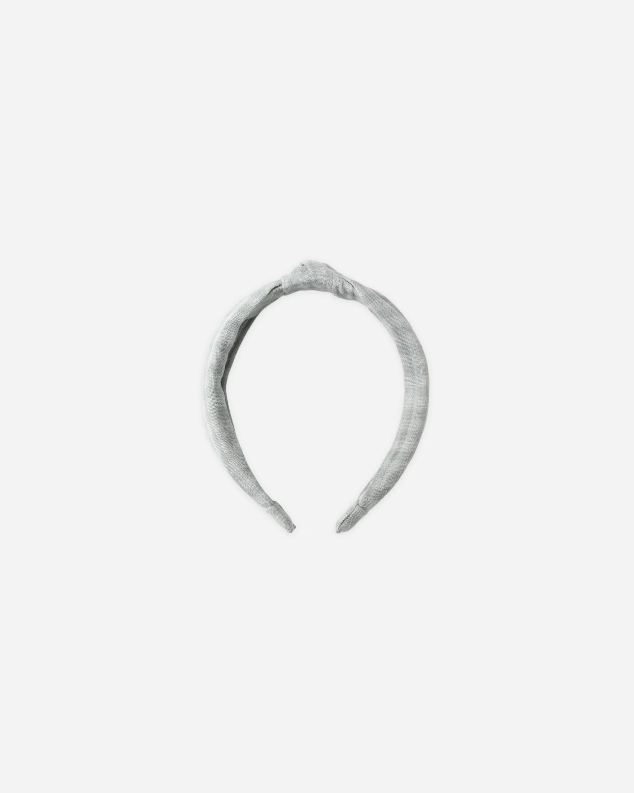 Knotted Headband | Green Gingham | Rylee & Cru