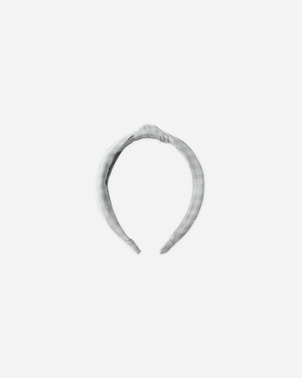Knotted Headband | Green Gingham | Rylee & Cru
