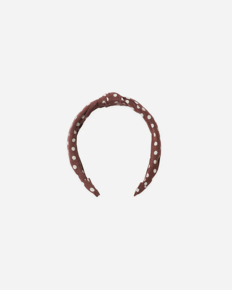 Knotted Headband | Polka Dot | Rylee & Cru