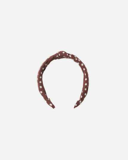 Knotted Headband | Polka Dot | Rylee & Cru