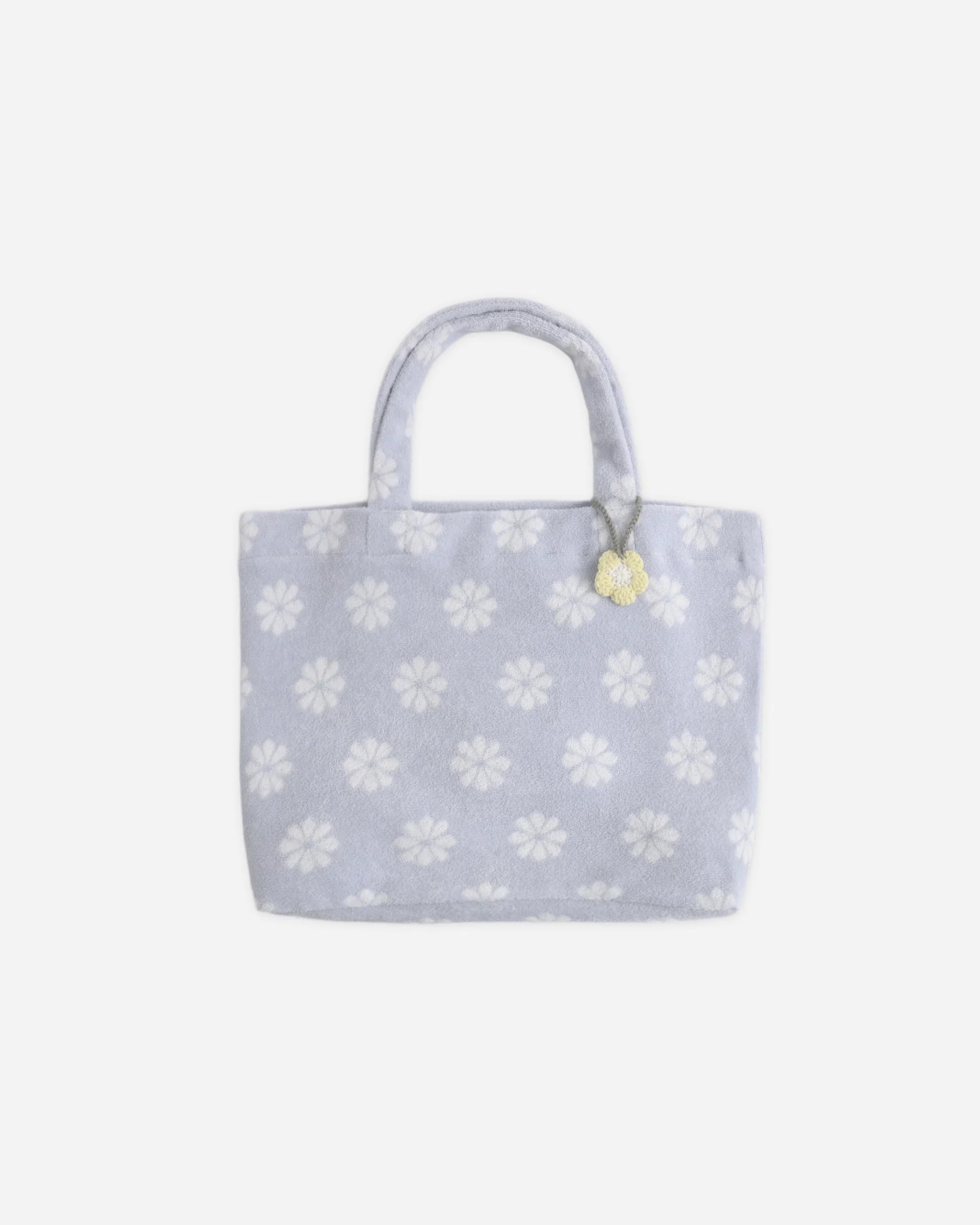 Terry Beach Bag | Periwinkle Daisy | Rylee & Cru