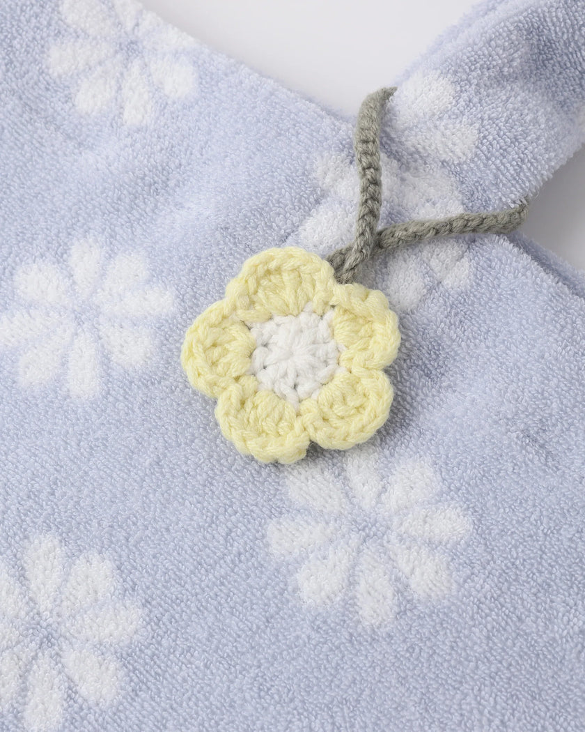 Terry Beach Bag | Periwinkle Daisy | Rylee & Cru
