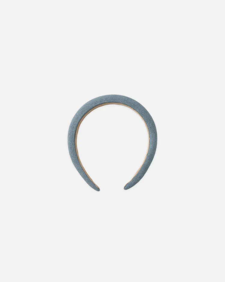 Padded Headband | Washed Blue | Rylee & Cru