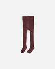 Ribbed Tights | Burgundy | Rylee & Cru
