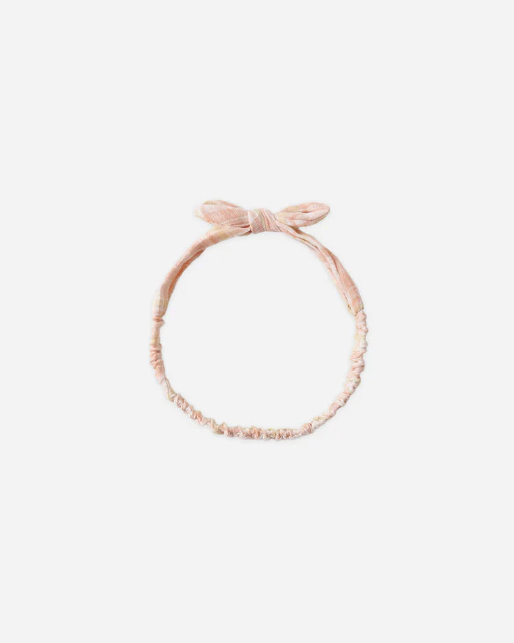 Baby Bow Headband | Summer Plaid | Rylee & Cru