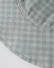 Floppy Sun Hat | Green Gingham | Rylee & Cru