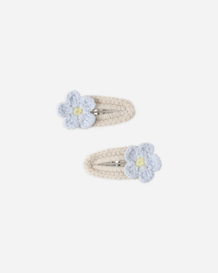 Crochet Clip Set | Natural | Rylee & Cru