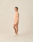 Half Zip Sweatshirt | Melon | Rylee & Cru