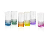 RCR - Brillante Colour Hb Tumbler (Set of 6) Asst