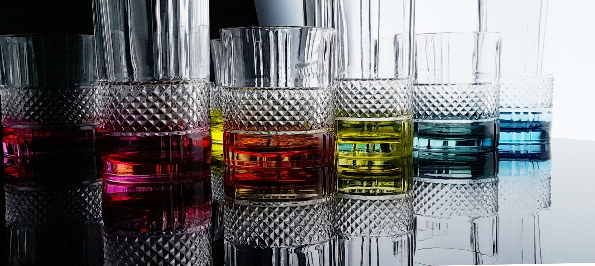 RCR - Brillante Colour of Tumbler (lot de 6) Couleurs assorties