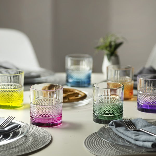 RCR - Brillante Colour of Tumbler (lot de 6) Couleurs assorties