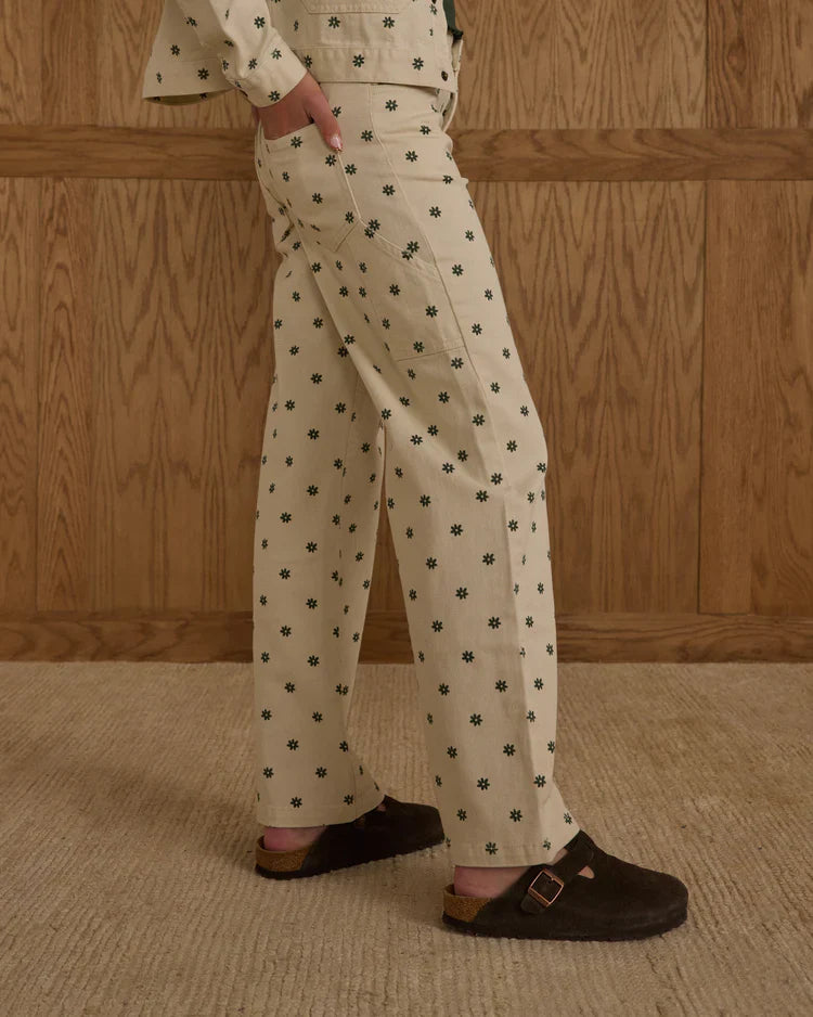 Teen Baggy Wide Leg Denim | Mini Daisy | Rylee & Cru