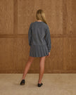 Collared Sweater | Heathered Grey | Rylee & Cru