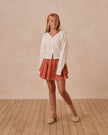Teen Ella Cardigan | Ivory | Rylee & Cru