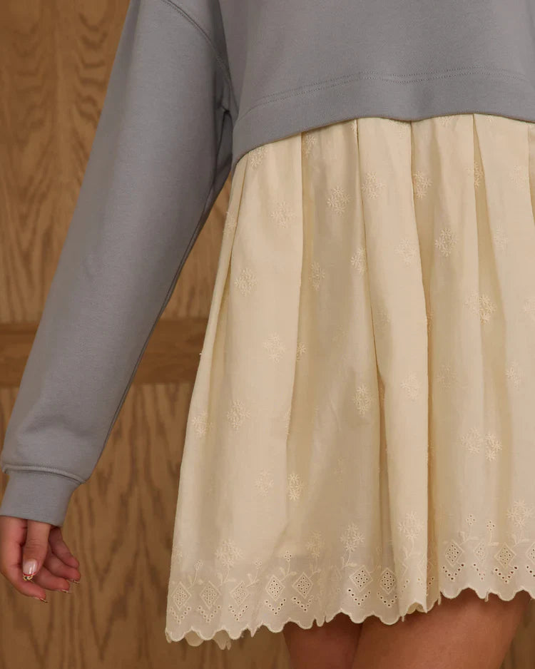 Teen Sweatshirt Dress | Dusty Blue | Rylee & Cru