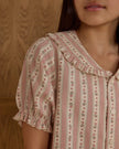 Teen Ruffle Pajamas | Candy Cane Stripe | Rylee & Cru