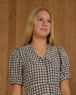 Teen Del Mar Dress | Navy Check | Rylee & Cru