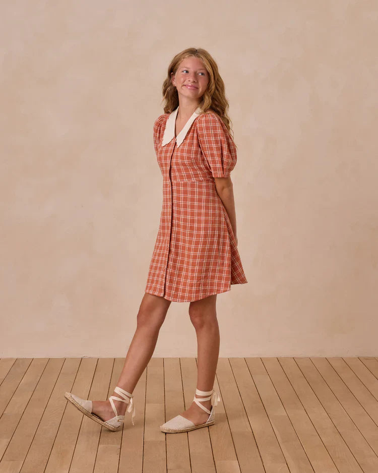 Teen Del Mar Dress | Poppy Check | Rylee & Cru