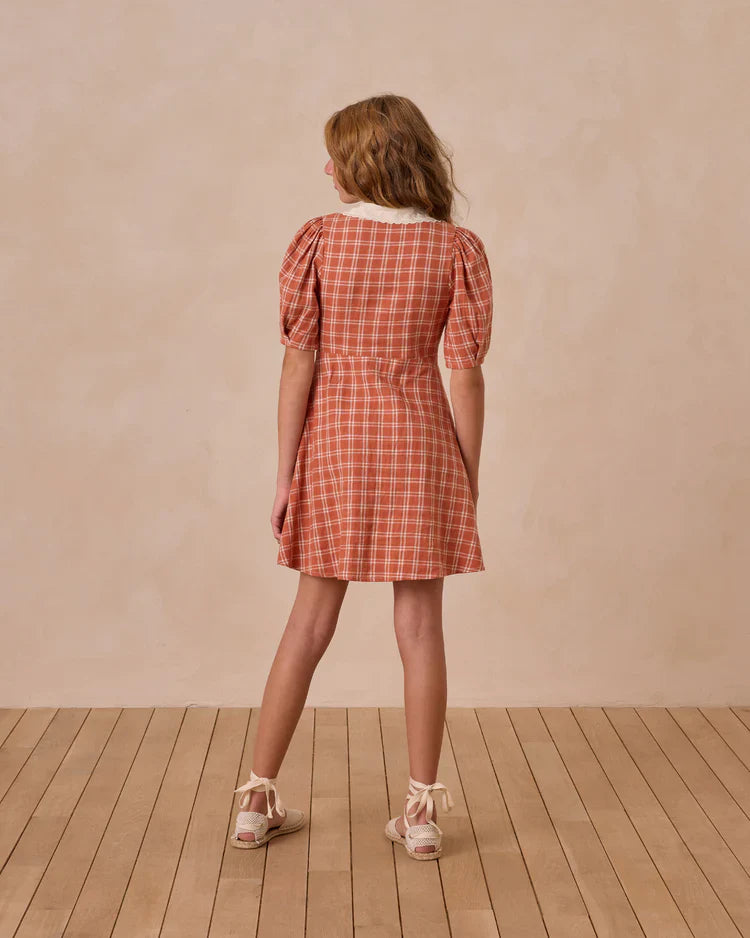 Teen Del Mar Dress | Poppy Check | Rylee & Cru