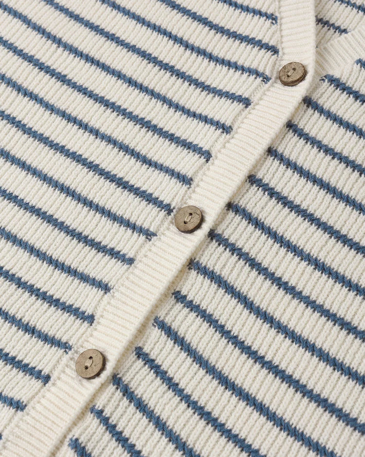 Teen Knit Vest Set | Marine Stripe | Rylee & Cru