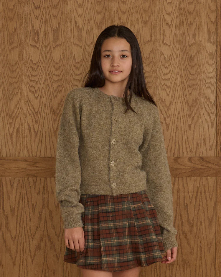 Teen Pleated Skirt | Holiday Plaid | Rylee & Cru
