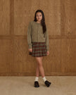 Teen Pleated Skirt | Holiday Plaid | Rylee & Cru