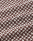 Ladies Banded High Cut Bikini | Chocolate Houndstooth | Rylee & Cru