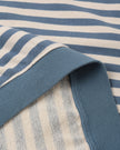 Ladies Oversized Crew + Short Set | Marine Stripe | Rylee & Cru