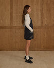 Ladies  Overall Dress | Washed Black | Rylee & Cru