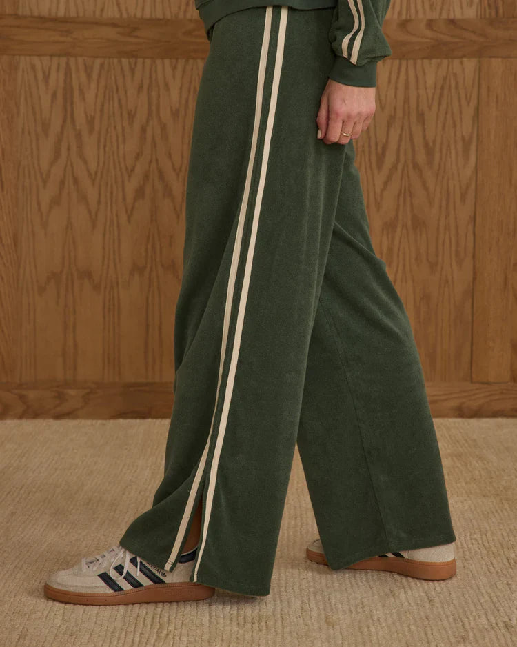 Ladies Track Pant | Green | Rylee & Cru