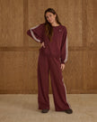 Teen Oversized Sweatshirt | Burgundy | Rylee & Cru