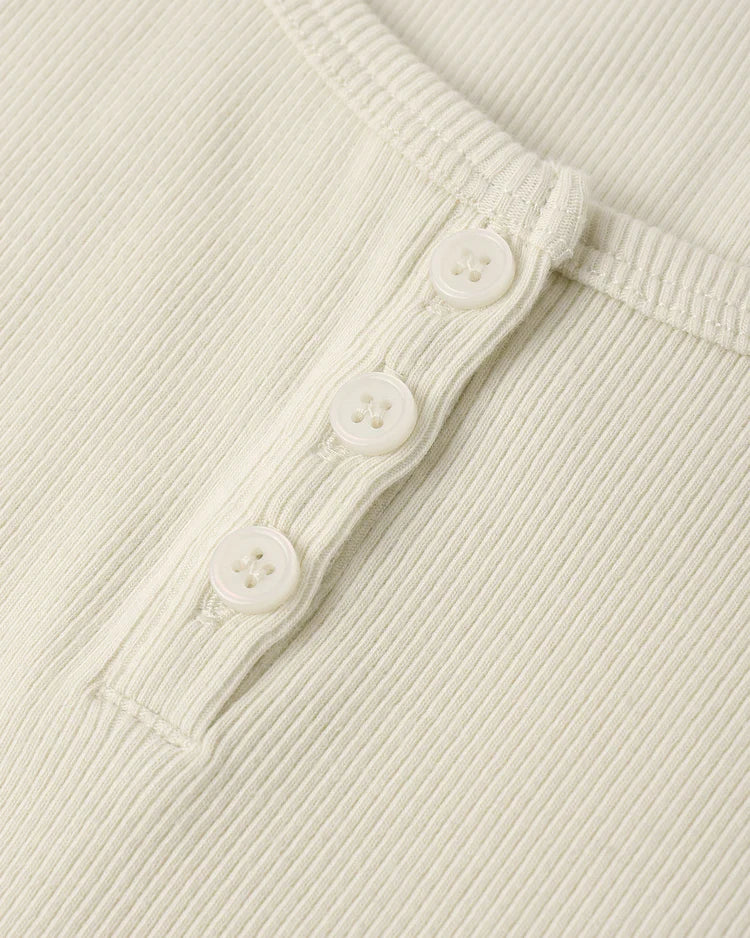 Ladies Ribbed Tank | Natural | Rylee & Cru