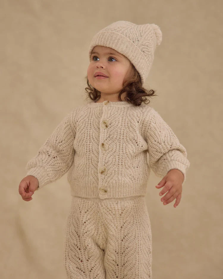 Cheyenne Cardigan | Heathered Oatmeal | Rylee & Cru
