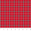 Rudolph the Red Nosed Reideer - Northcott Fabrics - Plaid Red - RD1009-24