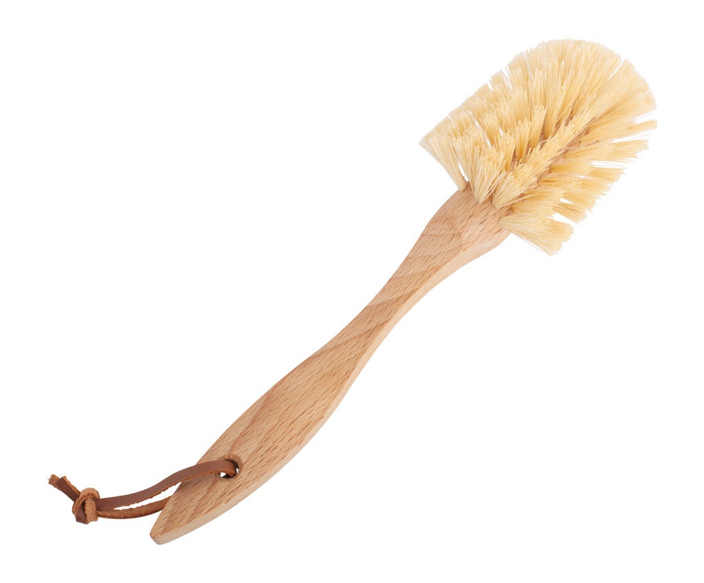 REDECKER - Dish Brush Curved 26.5Cm/10.5 Beechwood/Tampico Fibre