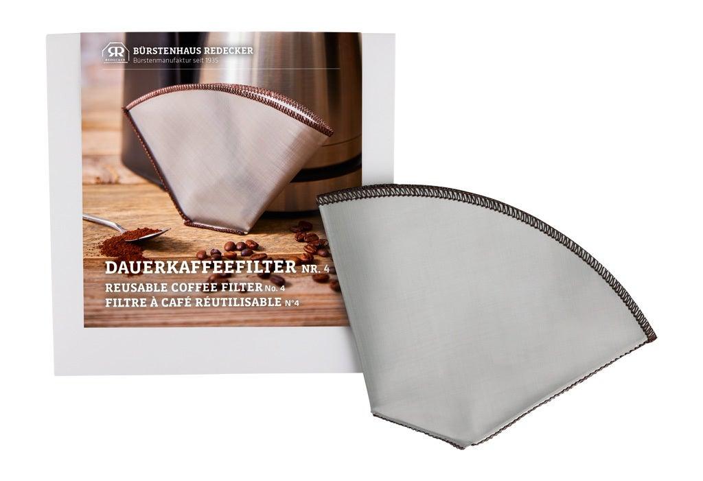 REDECKER - Reusable Coffee Filter No 4 Stainless Steel