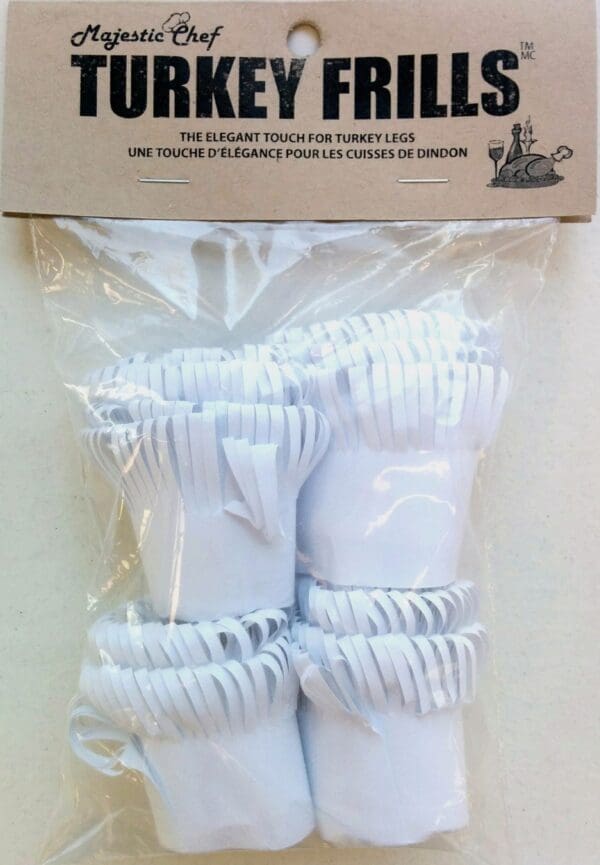 REGENCY WRAPS - MAJESTIC-CHEF Turkey Leg Frills