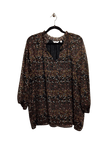 REITMANS Regular fit Blouse in Black  -  2X