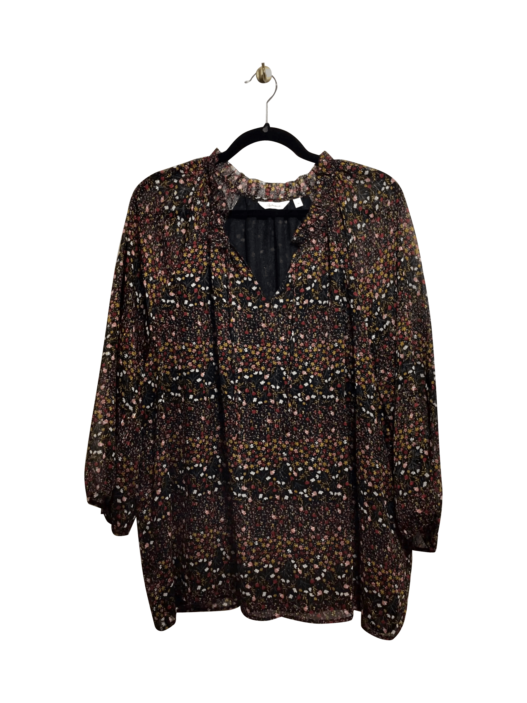 REITMANS Regular fit Blouse in Black  -  2X