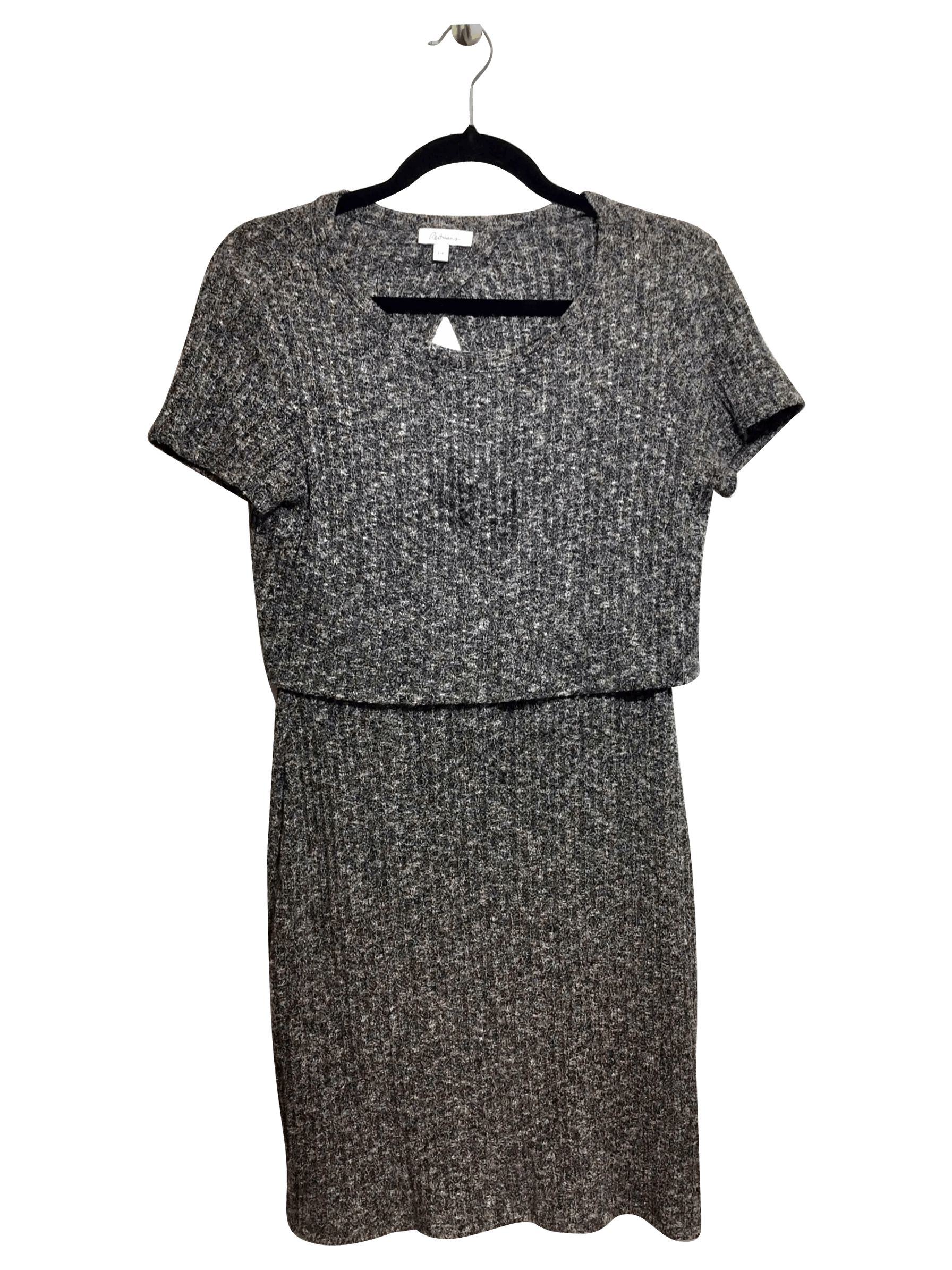 REITMANS Regular fit Midi Dress in Gray  -  S