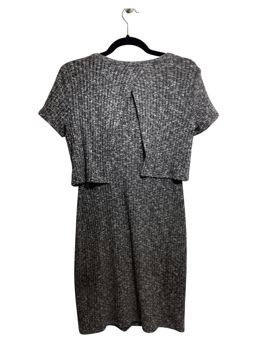 REITMANS Regular fit Midi Dress in Gray  -  S