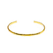 RENEE Gold: Luxury Bamboo Cuff Bracelet – Elegant Nature-Inspired Minimalist Design