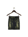 REVAMPED Regular fit Skirt in Green  -  XXS