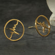 REXON 'Heart-Beat' Stud Earrings
