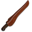 Regular Line Fillet Knife & Leather Sheath 6