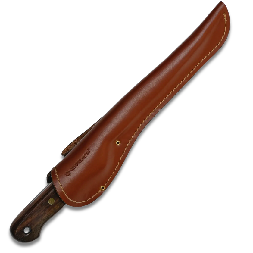 Regular Line Fillet Knife & Leather Sheath 6