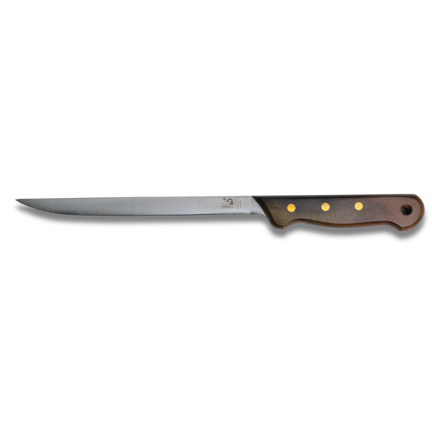Regular Line Fillet Knife & Leather Sheath 8